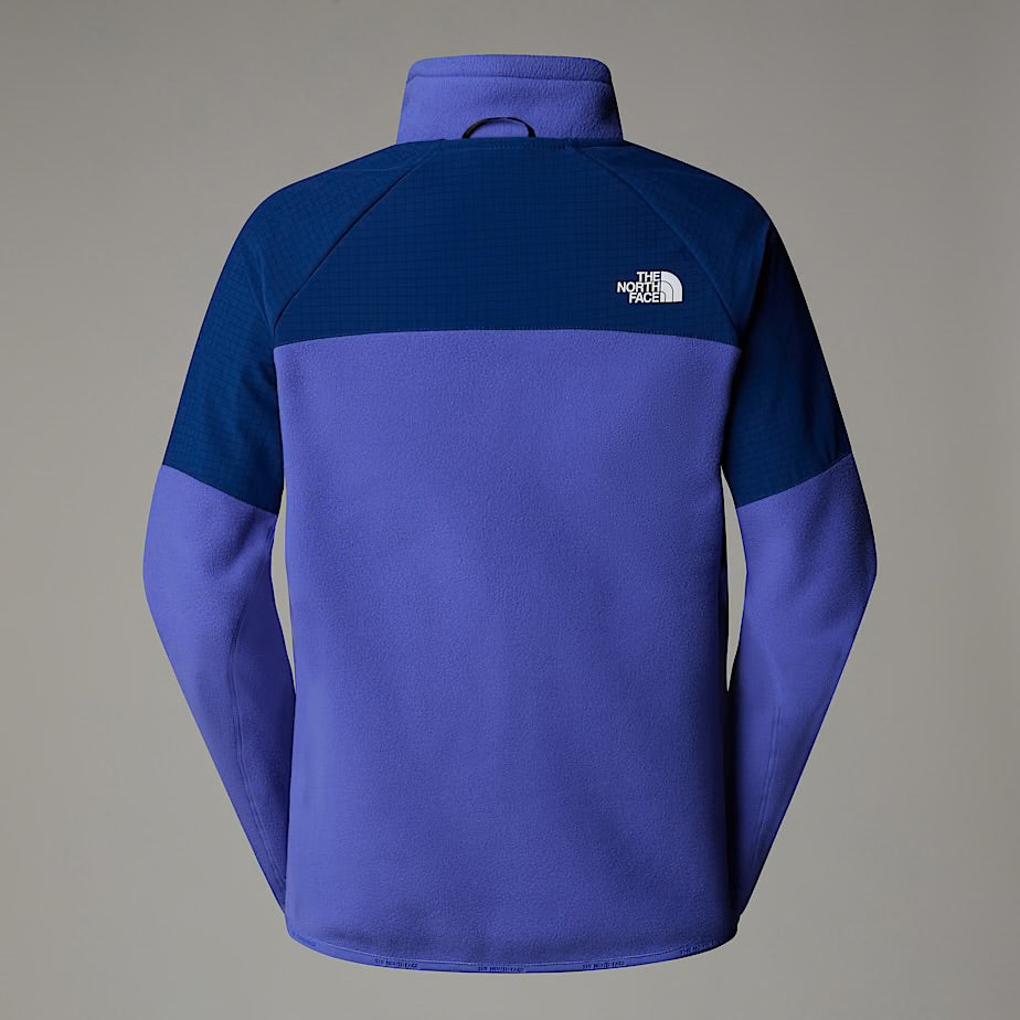 Womens Glacier Heavyweight Full Zip Fleece (Indigo Plum/Estate Blue)