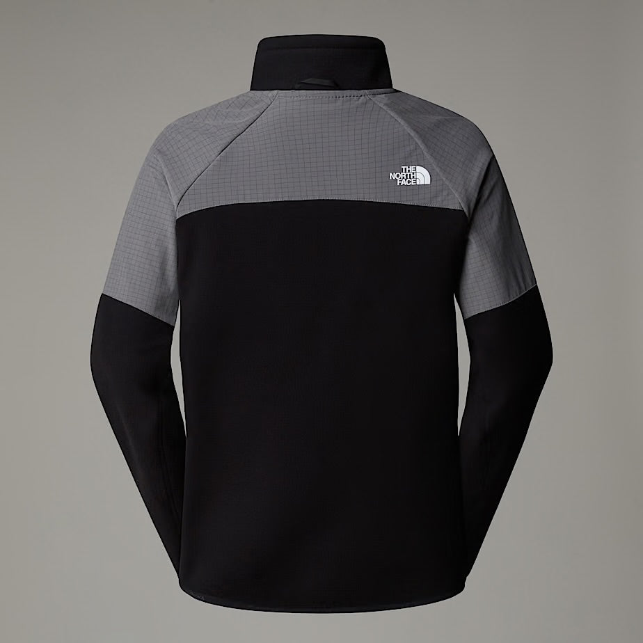 Womens Glacier Heavyweight Full Zip Fleece (TNF Black/Smoked Pearl)