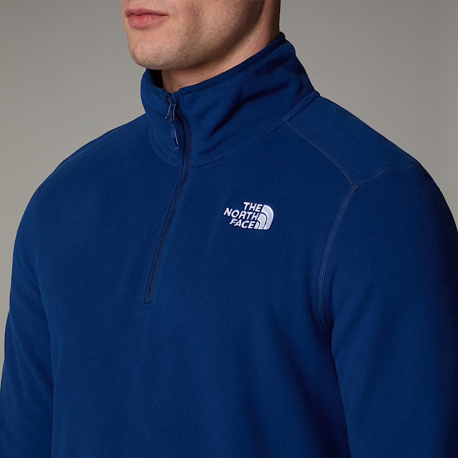 Mens 100 Glacier 1/4 Zip (Estate Blue)