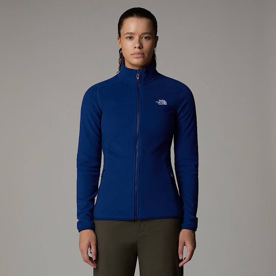 Womens 100 Glacier Full Zip (Estate Blue)