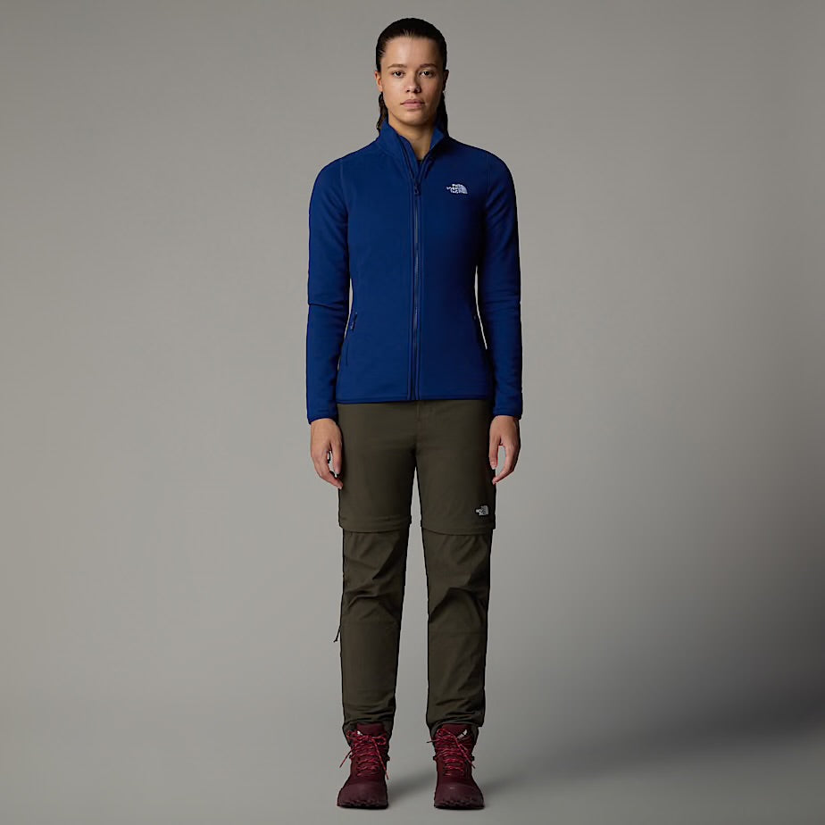 Womens 100 Glacier Full Zip (Estate Blue)