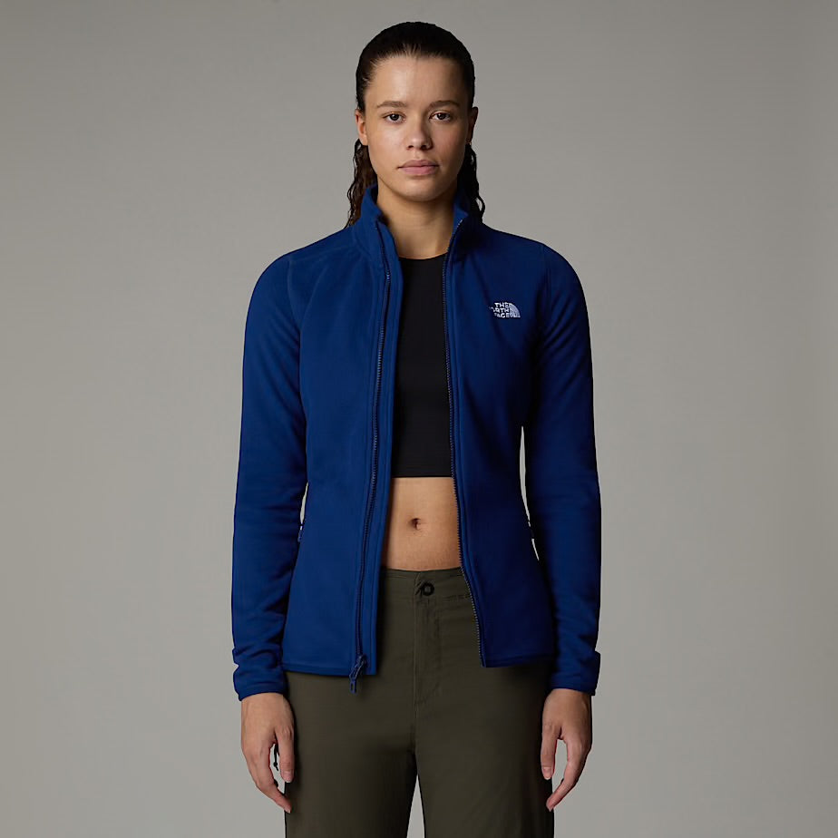 Womens 100 Glacier Full Zip (Estate Blue)