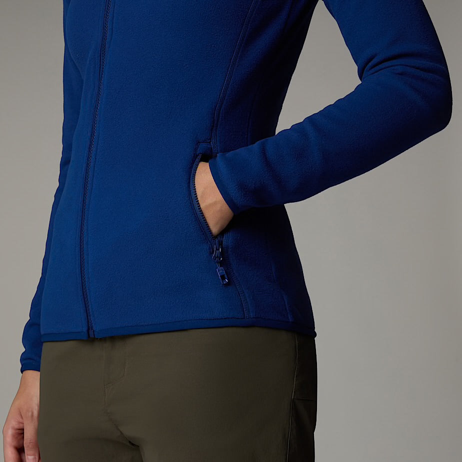 Womens 100 Glacier Full Zip (Estate Blue)