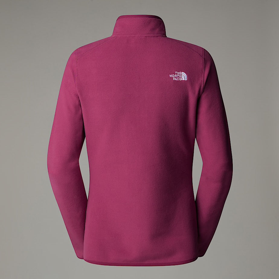Womens 100 Glacier 1/4 Zip (Cyber Berry)