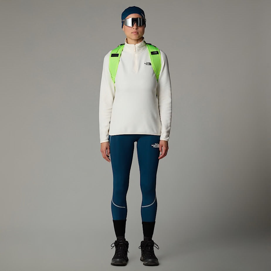 Womens 100 Glacier 1/4 Zip (White Dune)