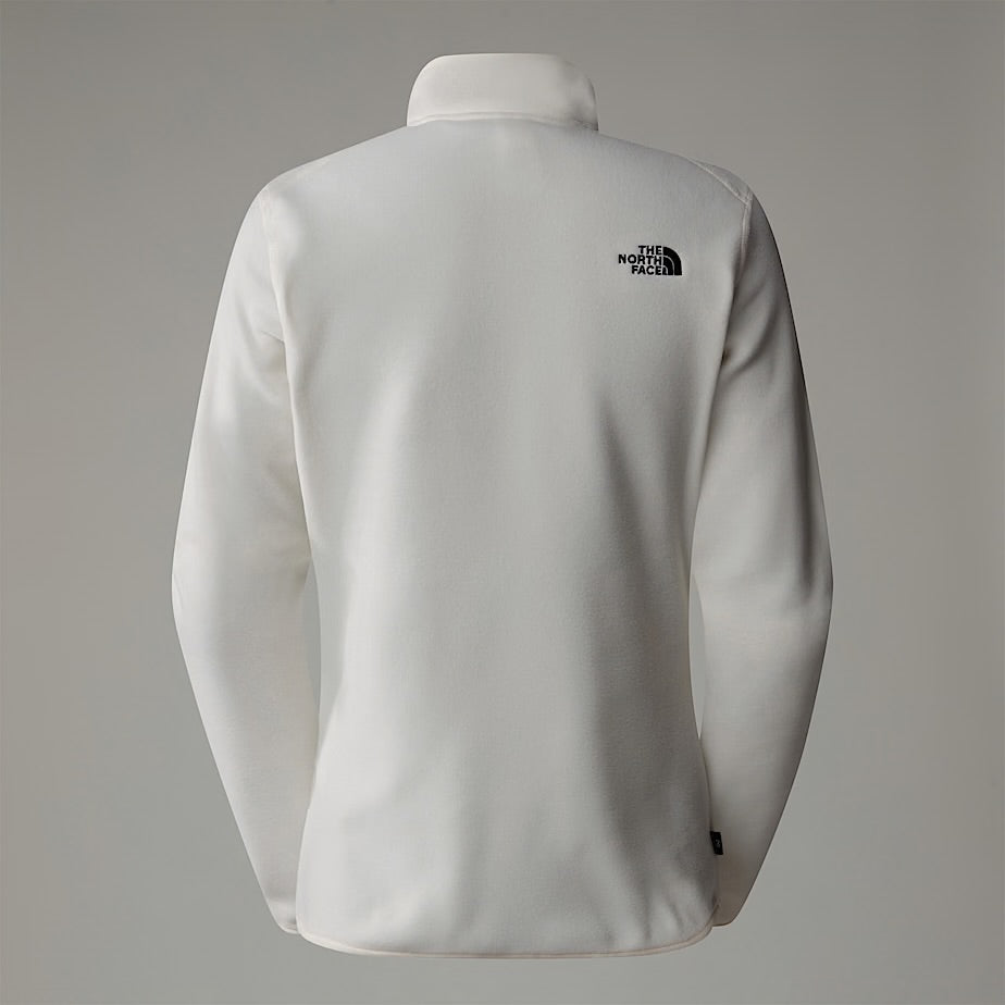Womens 100 Glacier 1/4 Zip (White Dune)