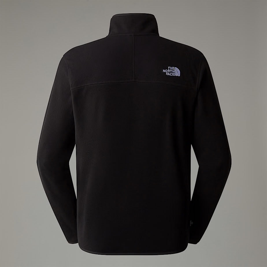 Mens 100 Glacier 1/4 Zip Fleece (TNF Black)