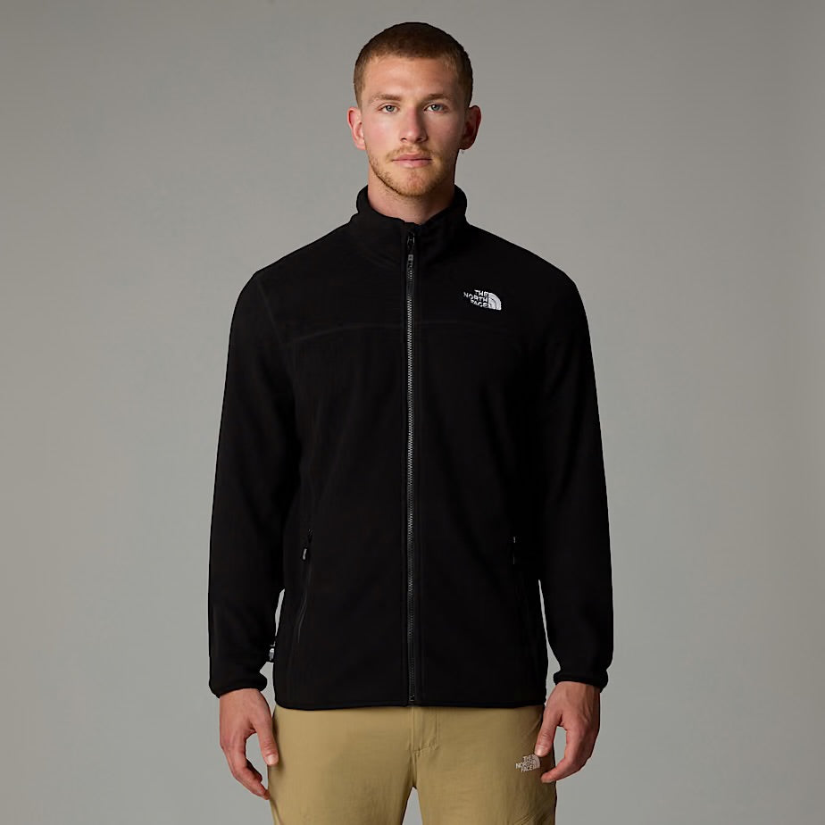 Mens 100 Glacier Full Zip (TNF Black)