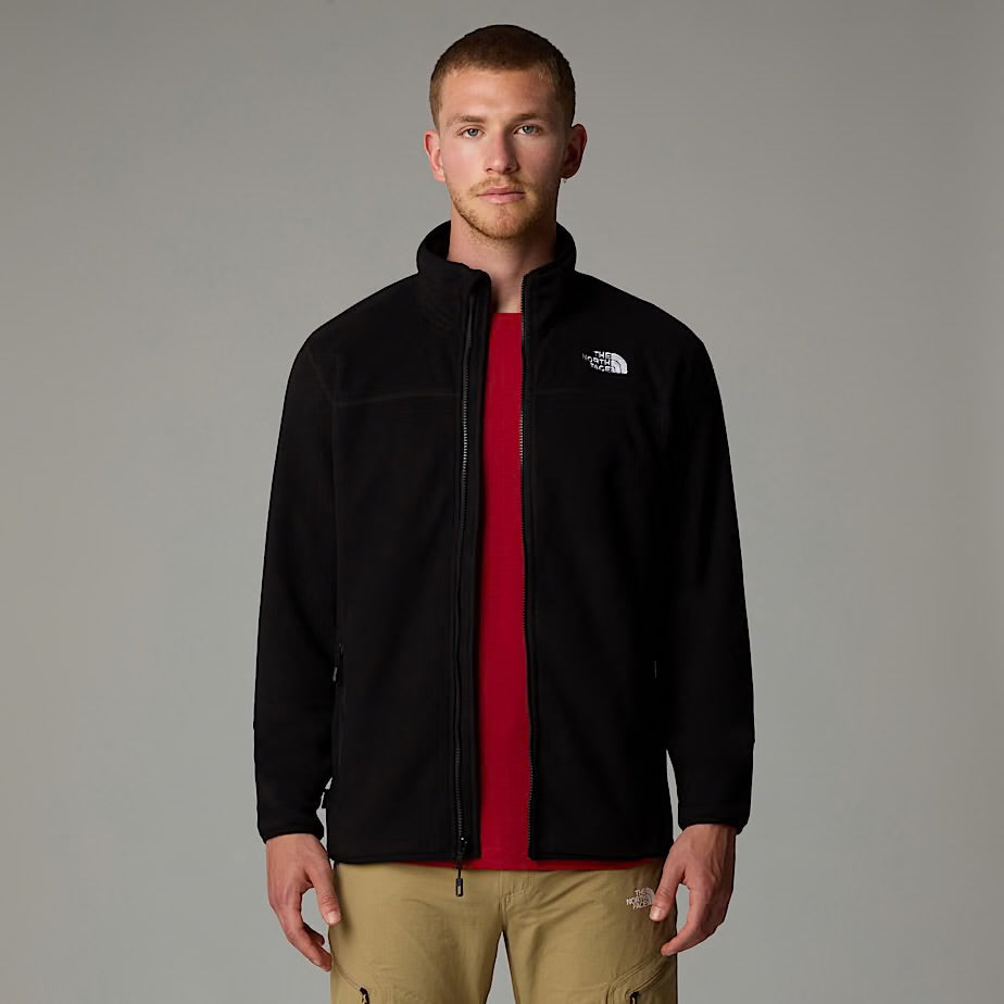 Mens 100 Glacier Full Zip (TNF Black)