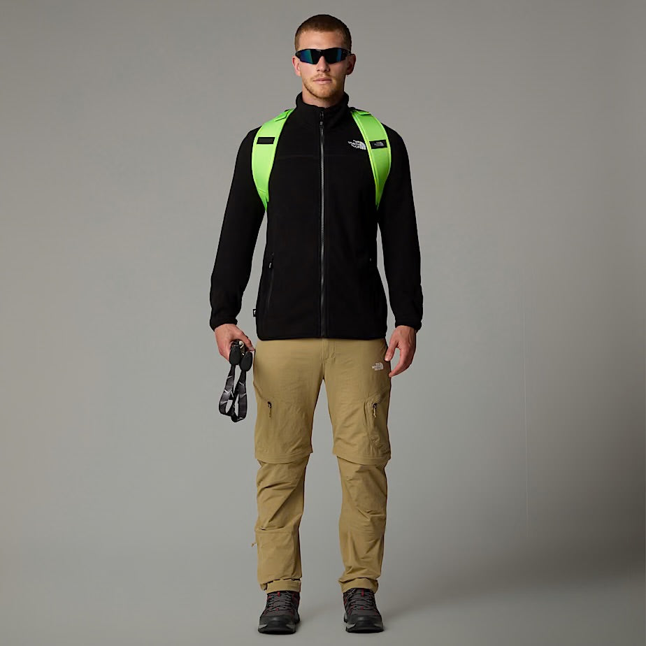 Mens 100 Glacier Full Zip (TNF Black)