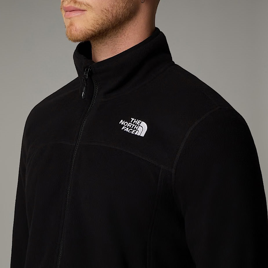 Mens 100 Glacier Full Zip (TNF Black)