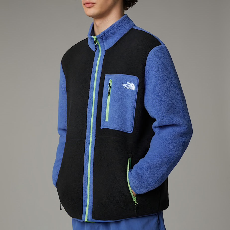 Mens Yumiori Full Zip (Black/Indigo Plum/Meta Lime)