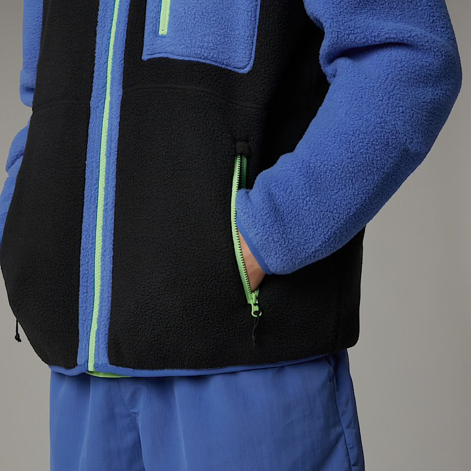 Mens Yumiori Full Zip (Black/Indigo Plum/Meta Lime)