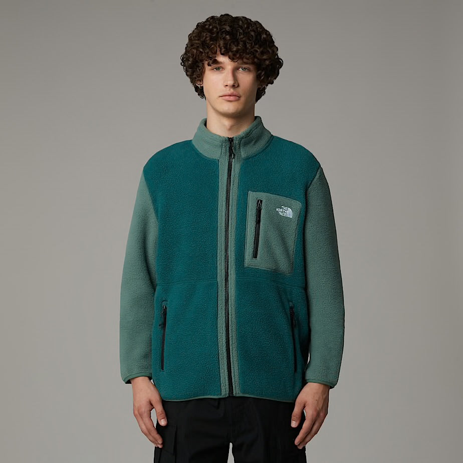 Mens Yumiori Full Zip (Deep Nori-Duck Green/Black)