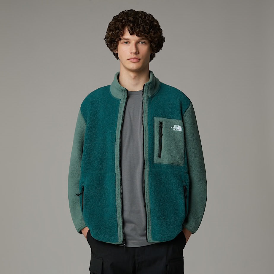 Mens Yumiori Full Zip (Deep Nori-Duck Green/Black)