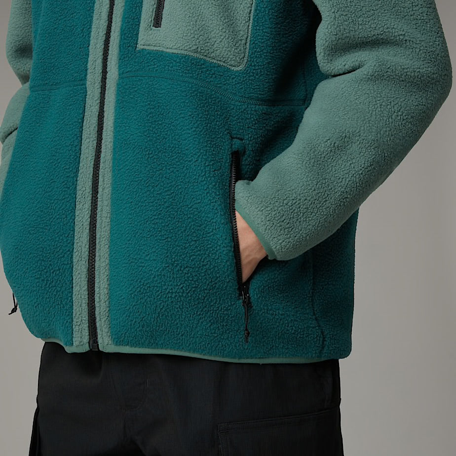 Mens Yumiori Full Zip (Deep Nori-Duck Green/Black)