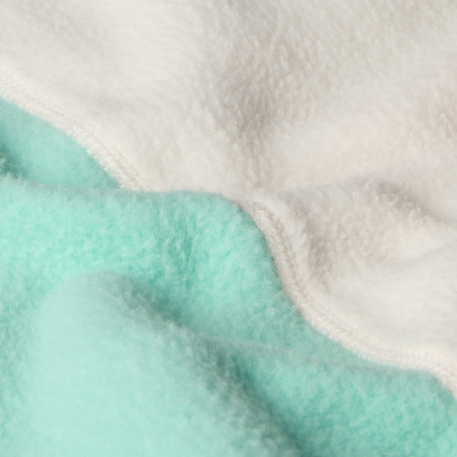 Womens Yumiori Full-Zip Fleece (Bright Foam/White Dune/Papaya)