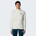 Womens 100 Glacier Full Zip Fleece (White Dune/Black)