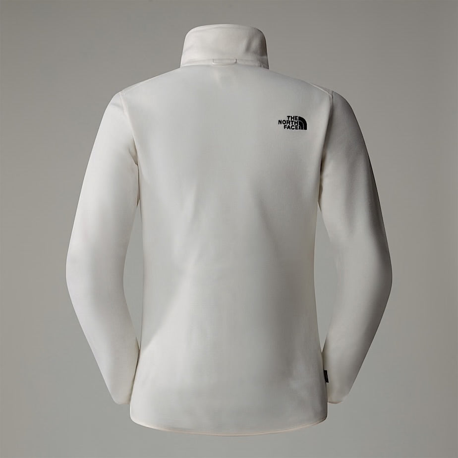 Womens 100 Glacier Full Zip Fleece (White Dune)