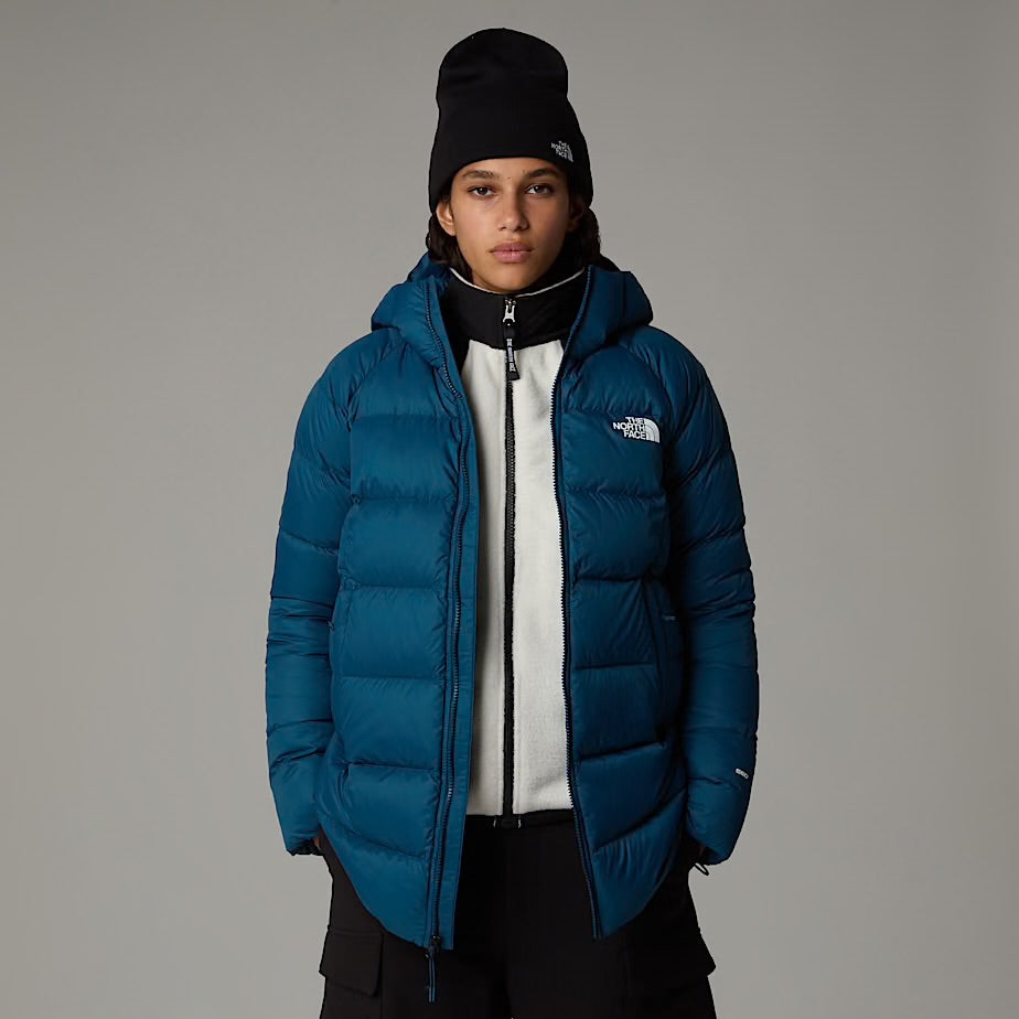 Womens Hyalite Down Hooded Parka (Midnight Petrol)