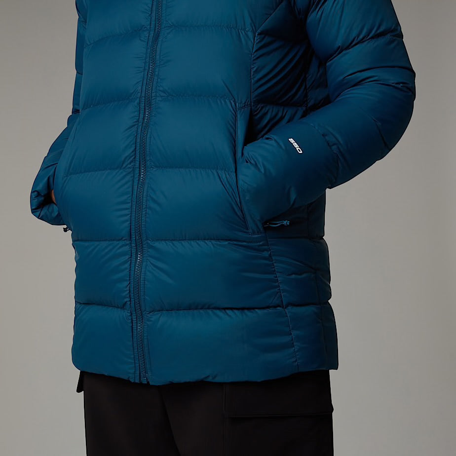 Womens Hyalite Down Hooded Parka (Midnight Petrol)