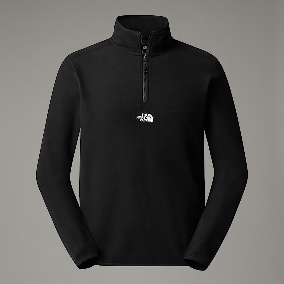 Mens Glacier 1/4 Zip (Black)