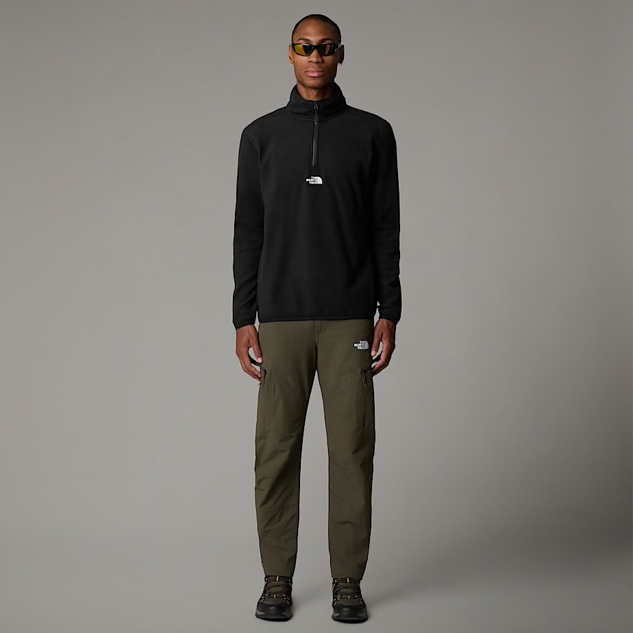 Mens Glacier 1/4 Zip (Black)