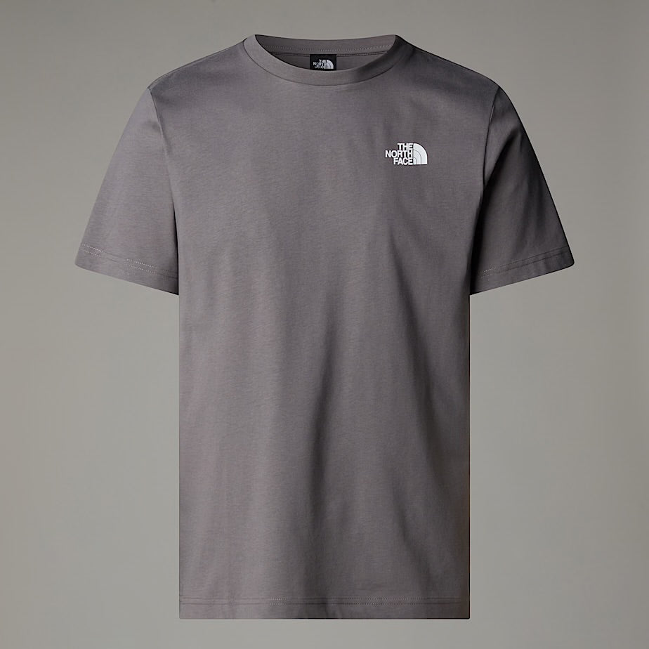 Mens TNF Box Tee (Smoked Pearl/Hero Blue)