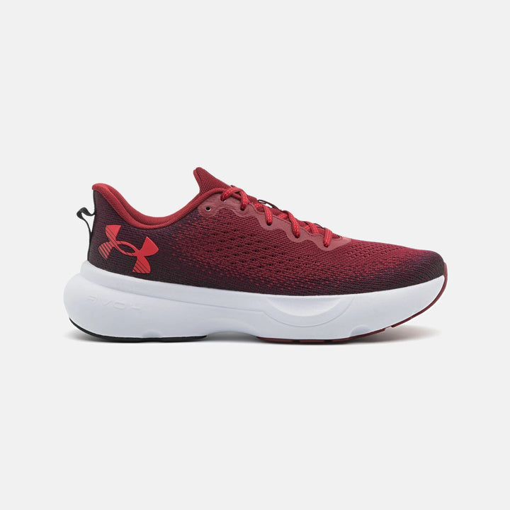 Mens UA Infinite Running Shoes (Cardinal Red/Black)