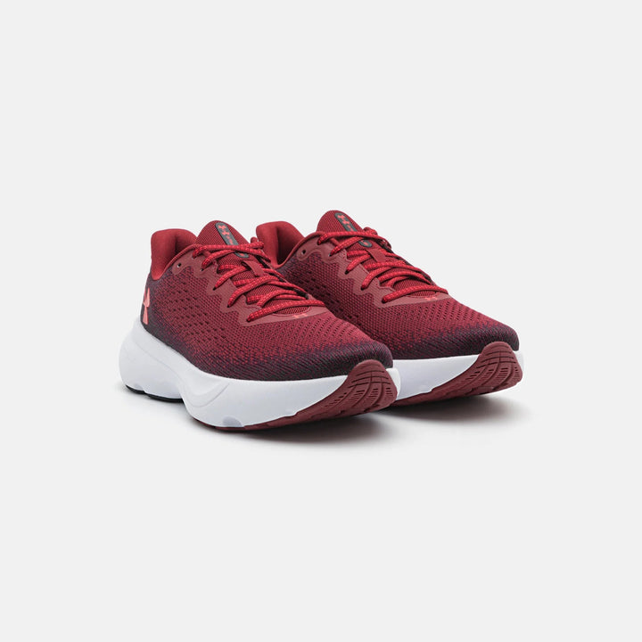 Mens UA Infinite Running Shoes (Cardinal Red/Black)