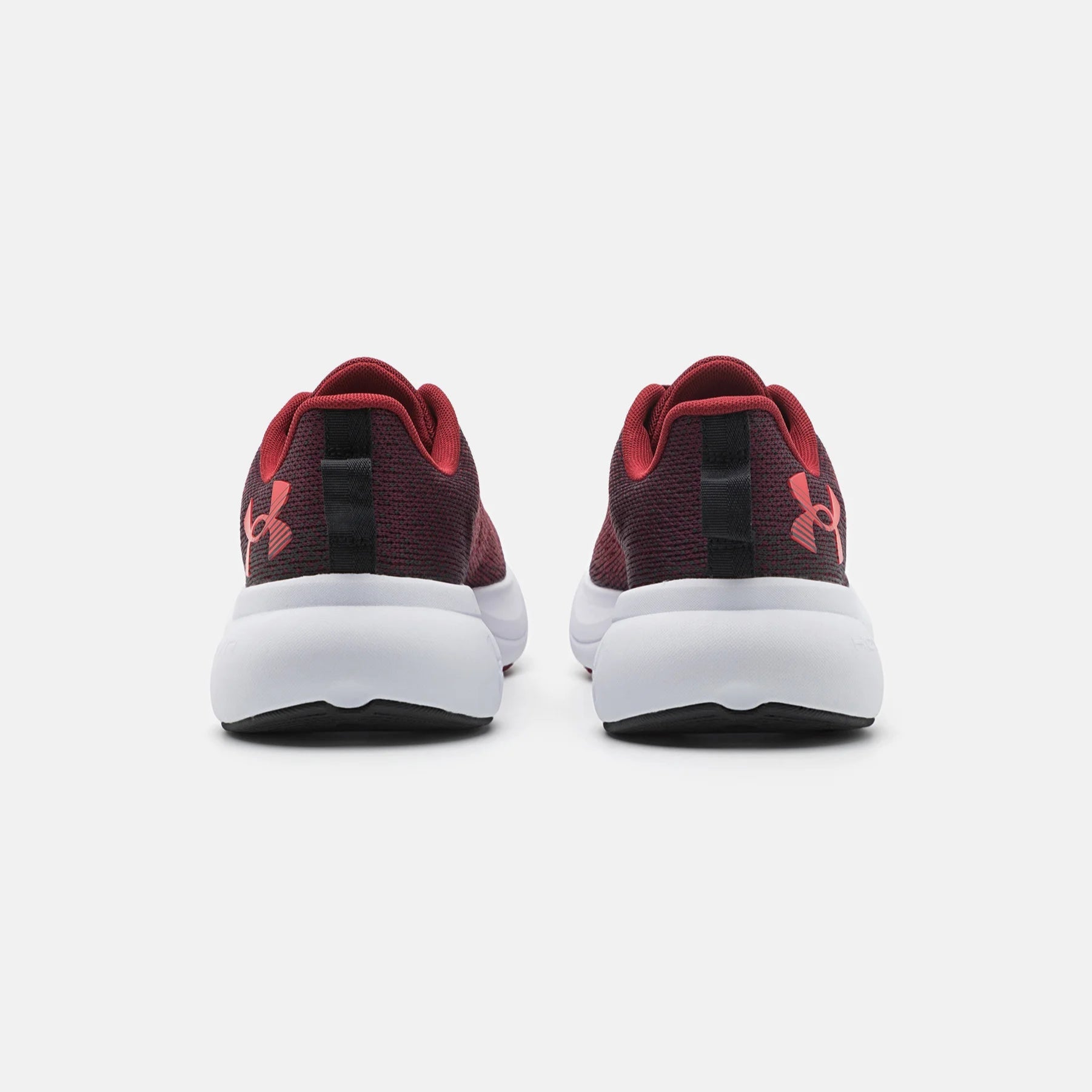 Mens UA Infinite Running Shoes (Cardinal Red/Black)