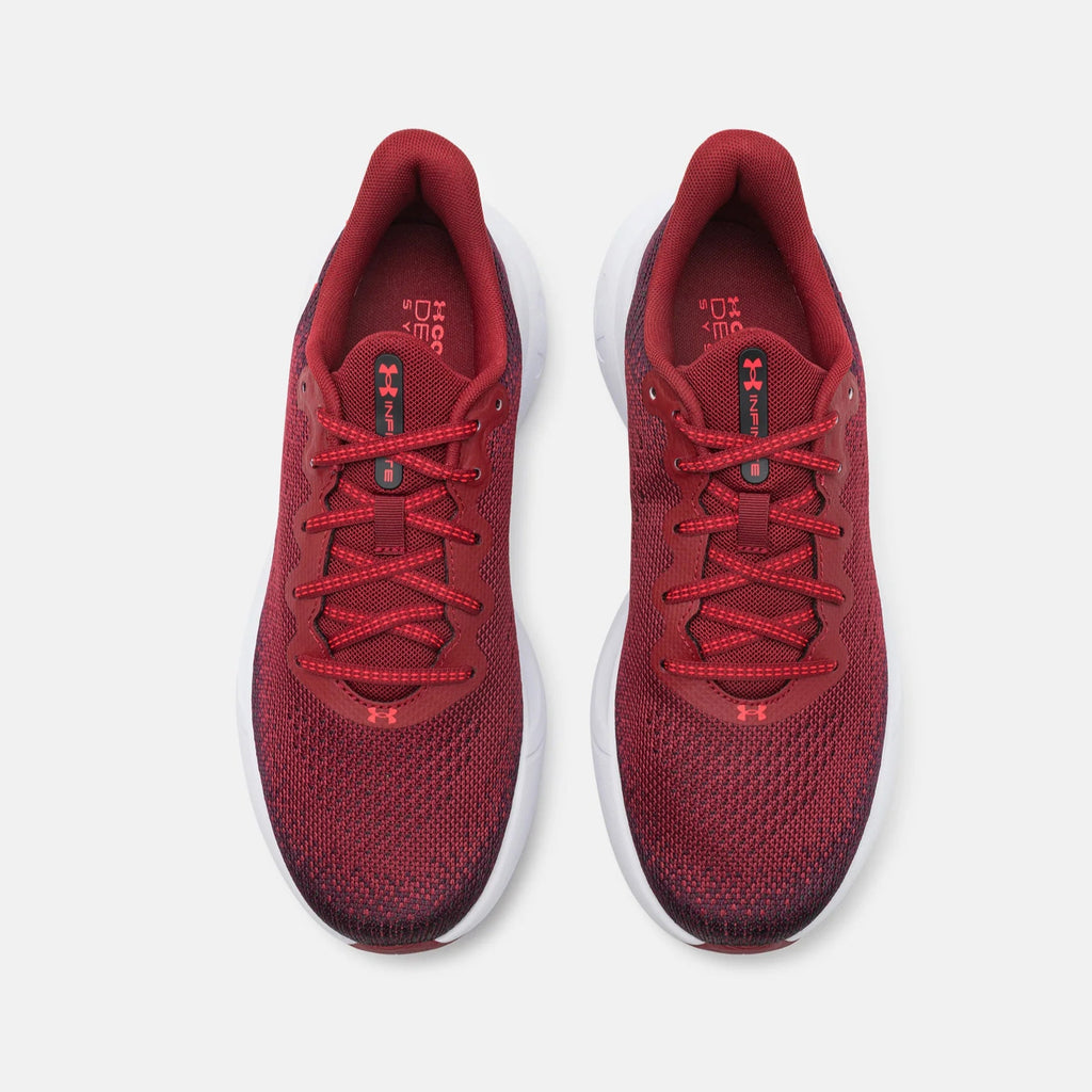 Mens UA Infinite Running Shoes (Cardinal Red/Black)