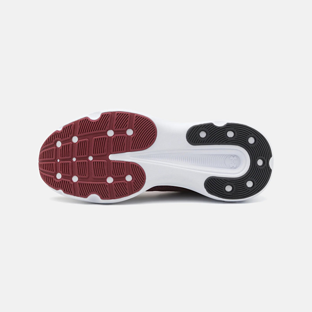 Mens UA Infinite Running Shoes (Cardinal Red/Black)