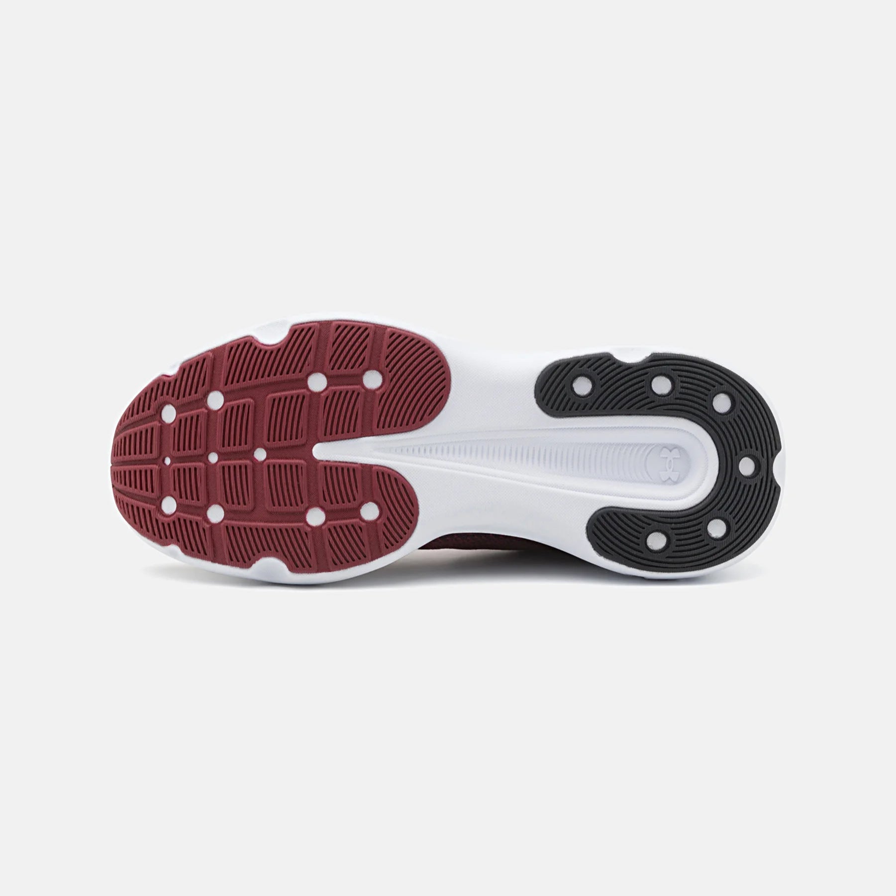 Mens UA Infinite Running Shoes (Cardinal Red/Black)