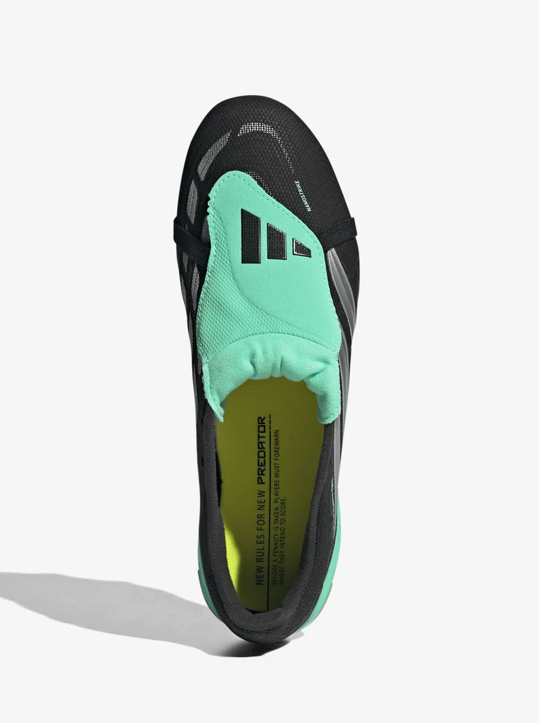Predator League FT FG (Core Black/Silver Metallic/Pulse Mint)
