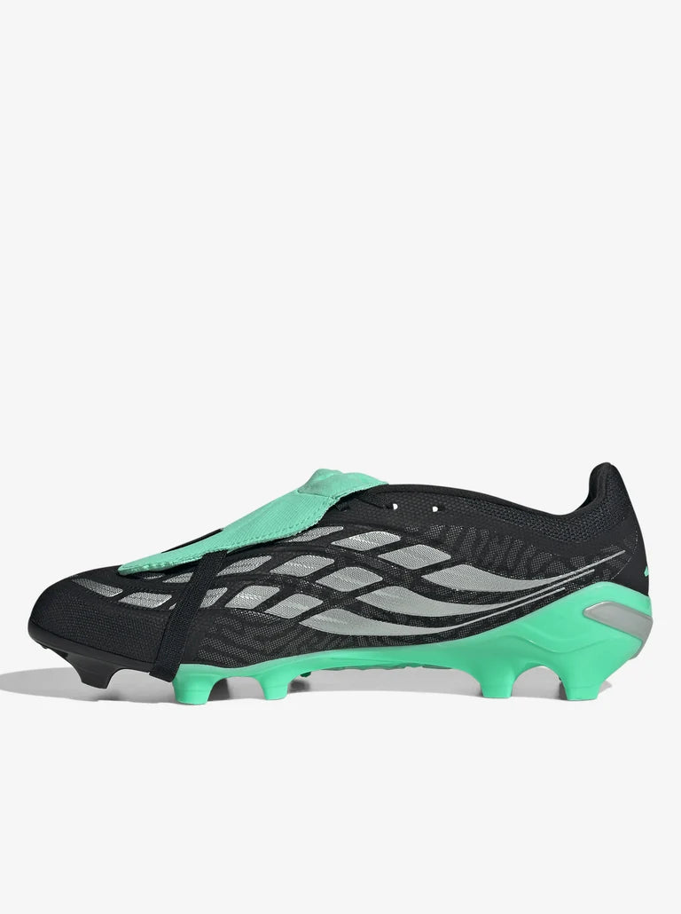 Predator League FT FG (Core Black/Silver Metallic/Pulse Mint)