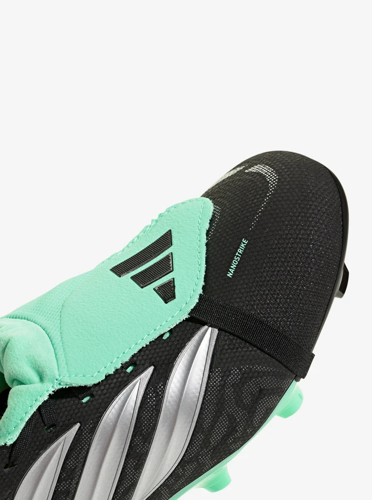 Predator League FT FG (Core Black/Silver Metallic/Pulse Mint)