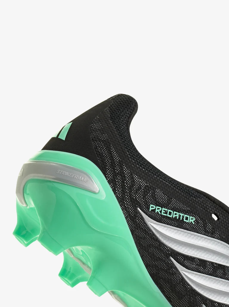 Predator League FT FG (Core Black/Silver Metallic/Pulse Mint)