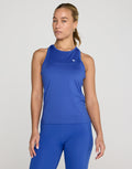 Womens Relentless Racer Back Vest (Tidal Blue)