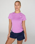 Womens Relentless Tee (Neon Pink)