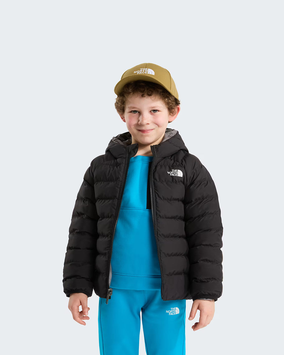 Kids Reversible Perrito Jacket (Black/Smoked Pearl)