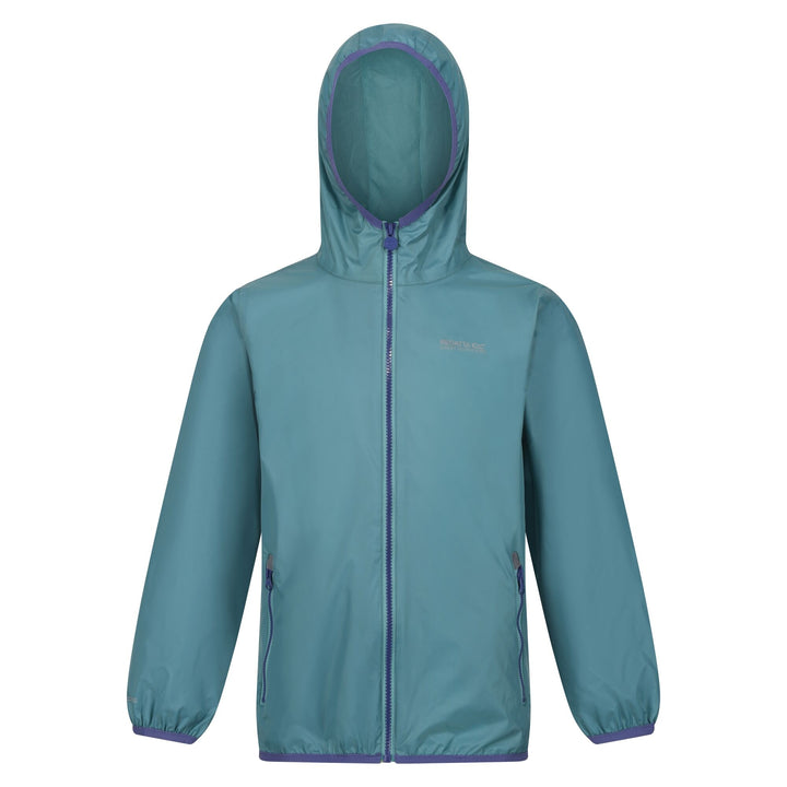 Girls Lever II Waterproof Packaway Jacket (Bristol Blue)