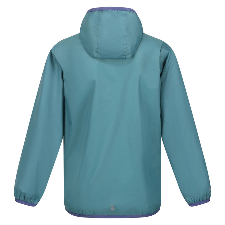 Girls Lever II Waterproof Packaway Jacket (Bristol Blue)