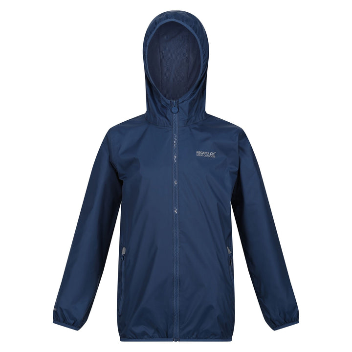 Boys Lever II Waterproof Packaway Jacket (Navy)