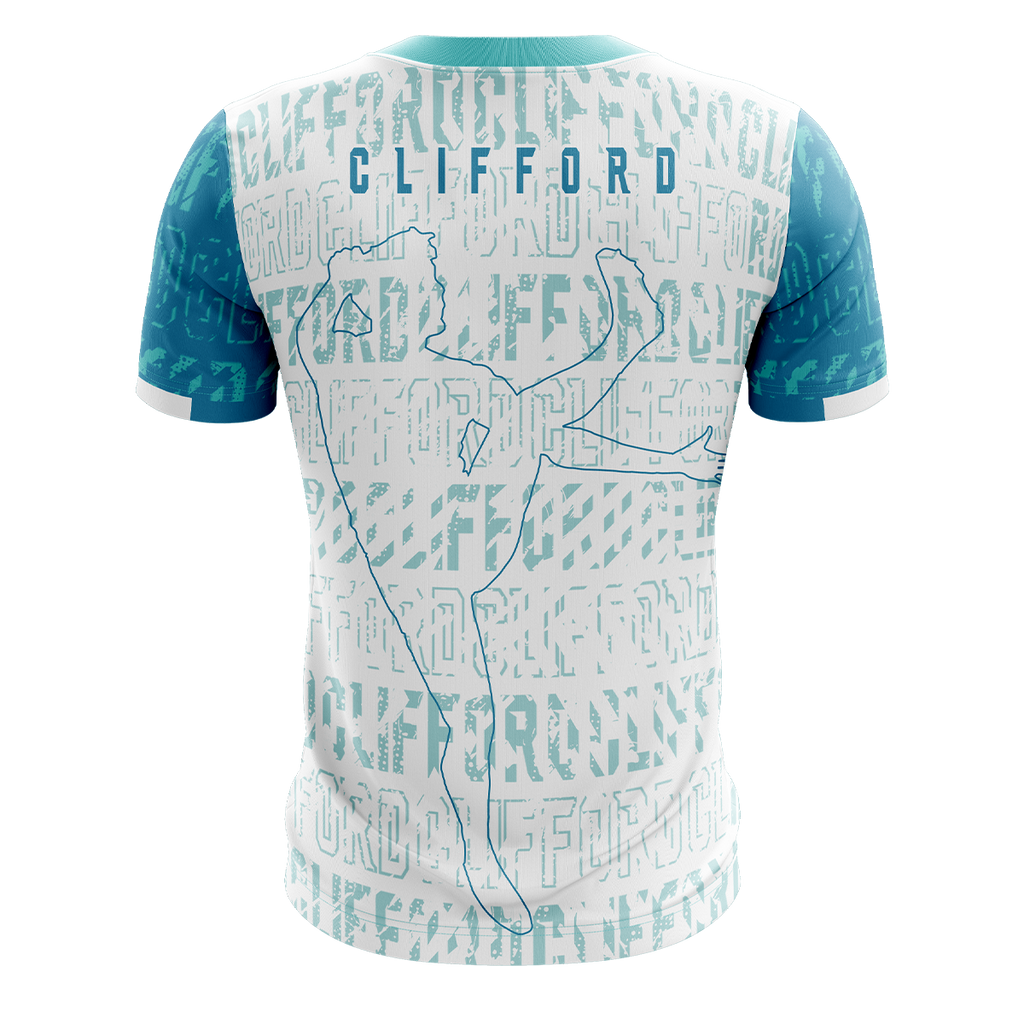 Kids David Clifford Jersey (Blue/Turquoise)