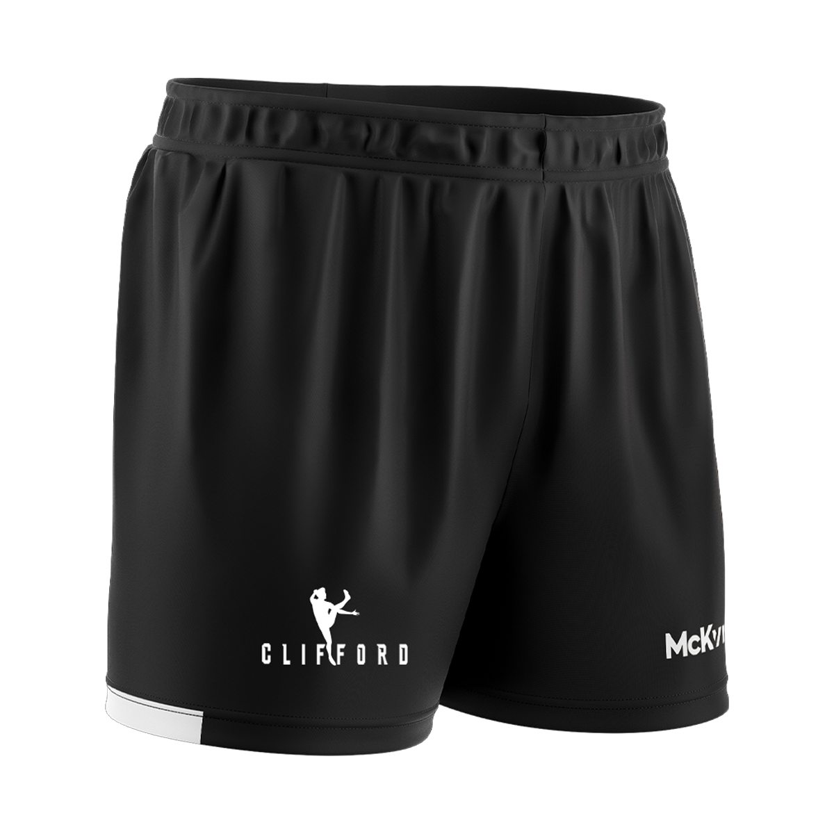 Kids David Clifford Shorts (Black/White)