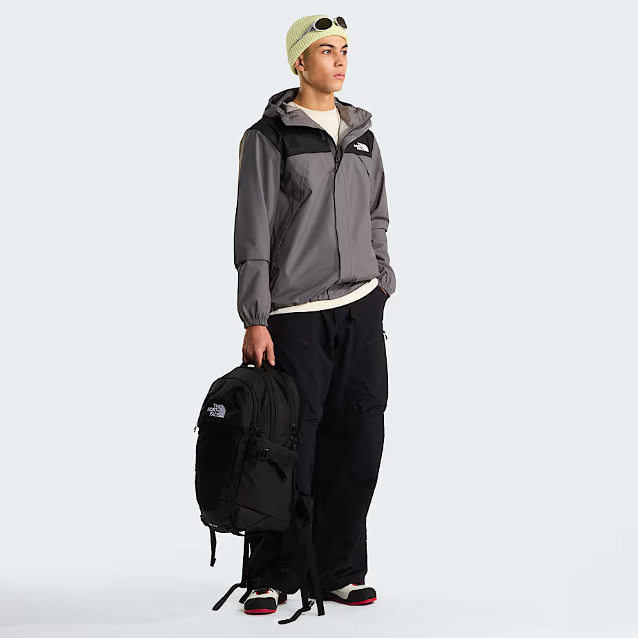 Mens Antora Rain Jacket (Smoked Pearl/Black)