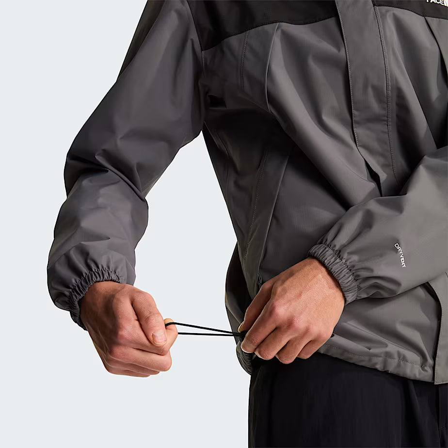Mens Antora Rain Jacket (Smoked Pearl/Black)