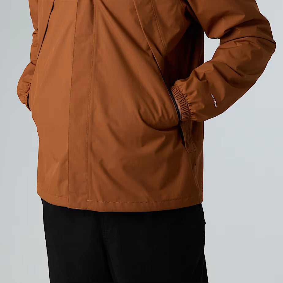 Mens Antora Jacket (Burnt Umber/TNF Black)
