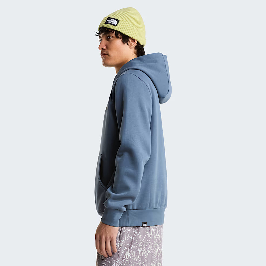 Mens Evolution Box Half Dome Regular Hoodie (Granite Grey)